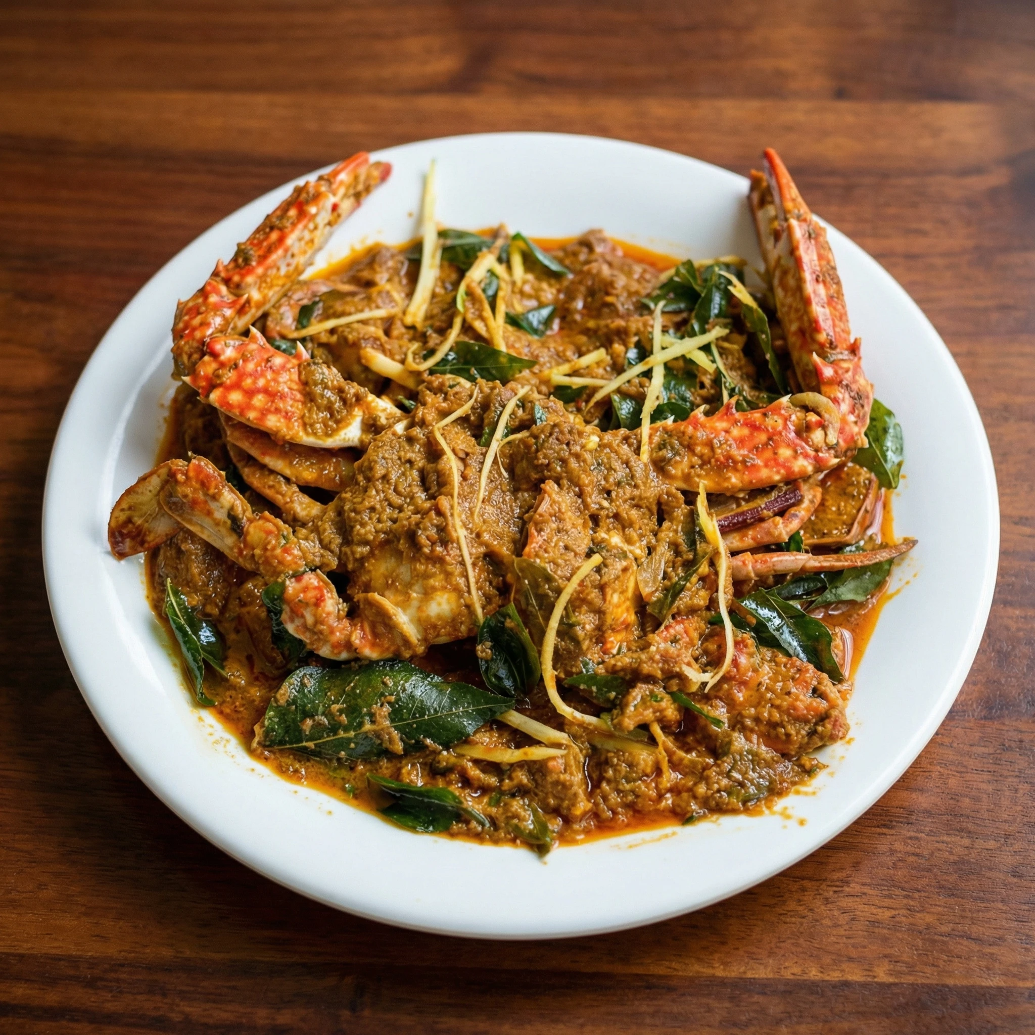 Crab Masala - coastal crab curry at Bollywood Box Calgary